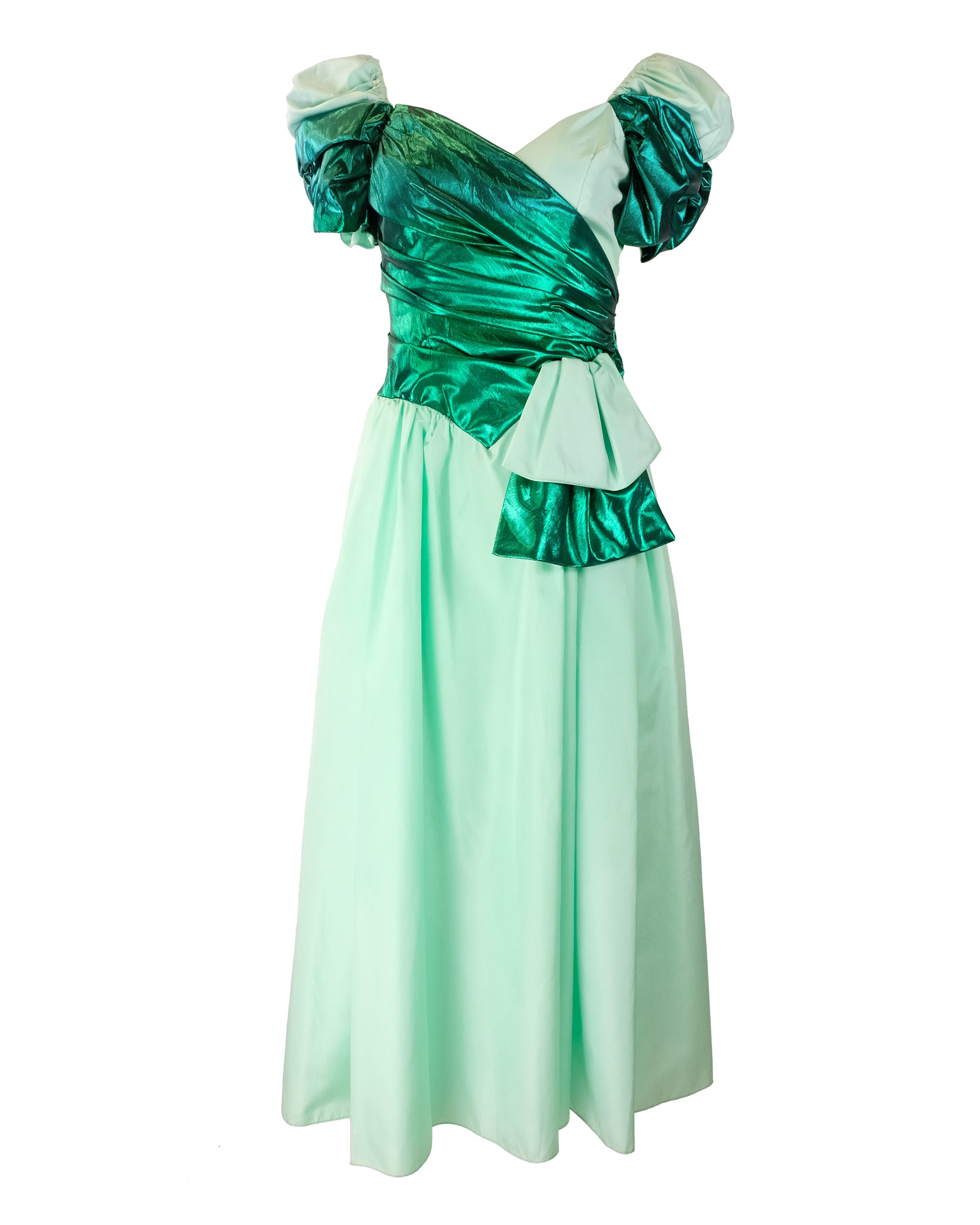 Vintage 1980's Mint Green Prom Dress - Size 6 Fabulistcostume Vintage 1980's Mint Green Prom Dress - Size 6 Fabulistcostume